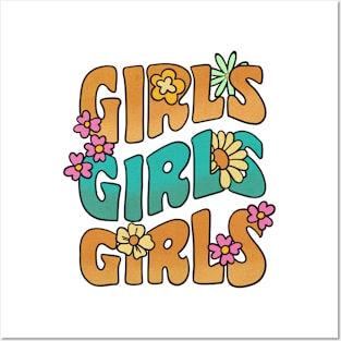 Vintage "Girls" Tee! Posters and Art